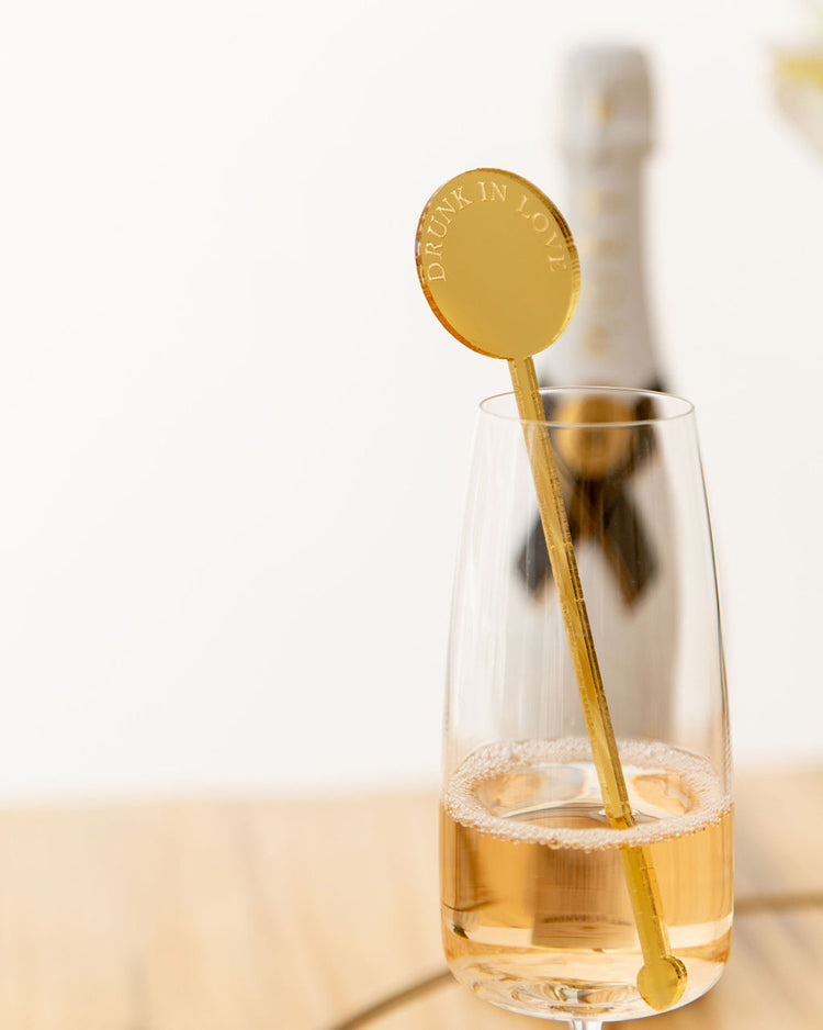 10 Personalised Drink Stirrers