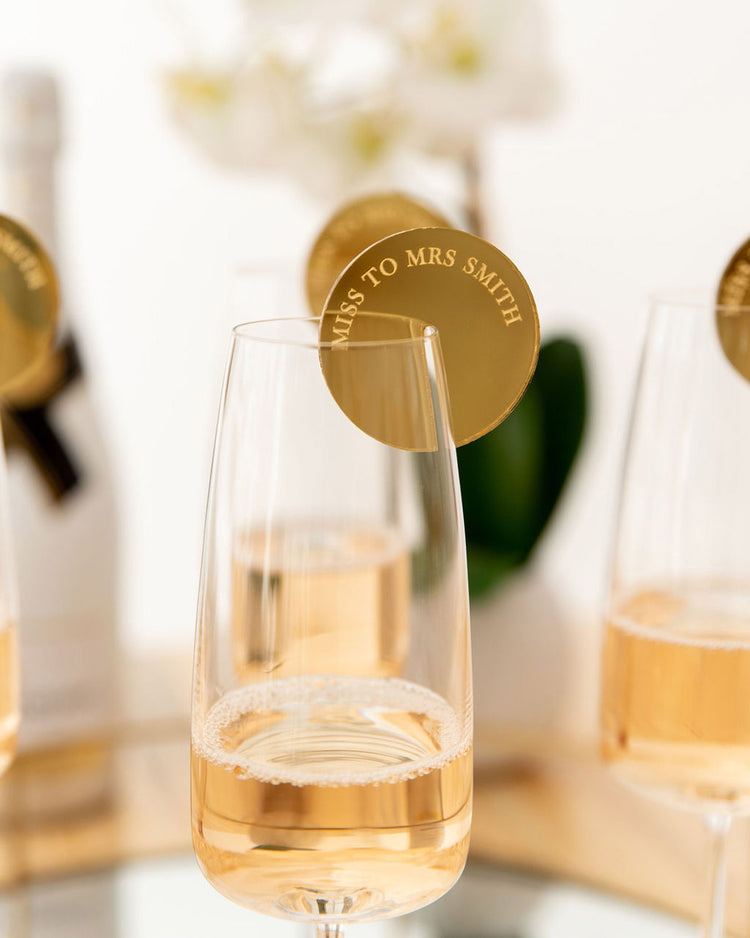 10 Personalised Drink Tags