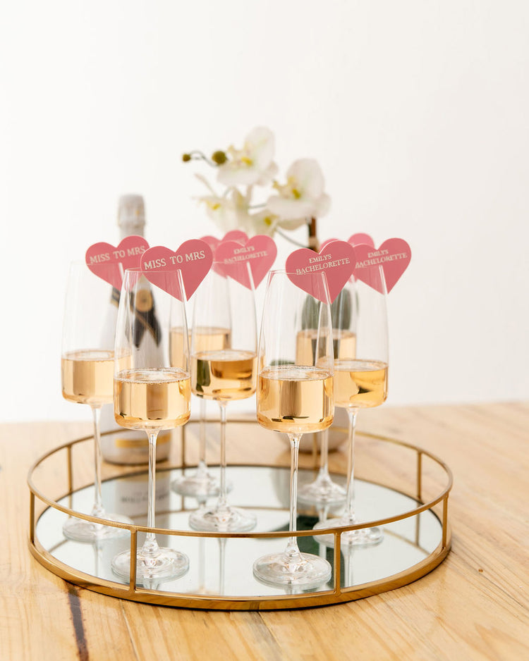 10 Personalised Drink Tags