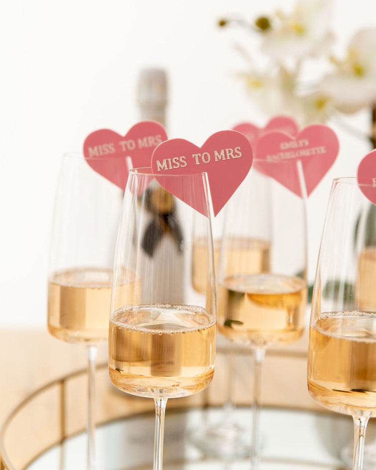 10 Personalised Drink Tags