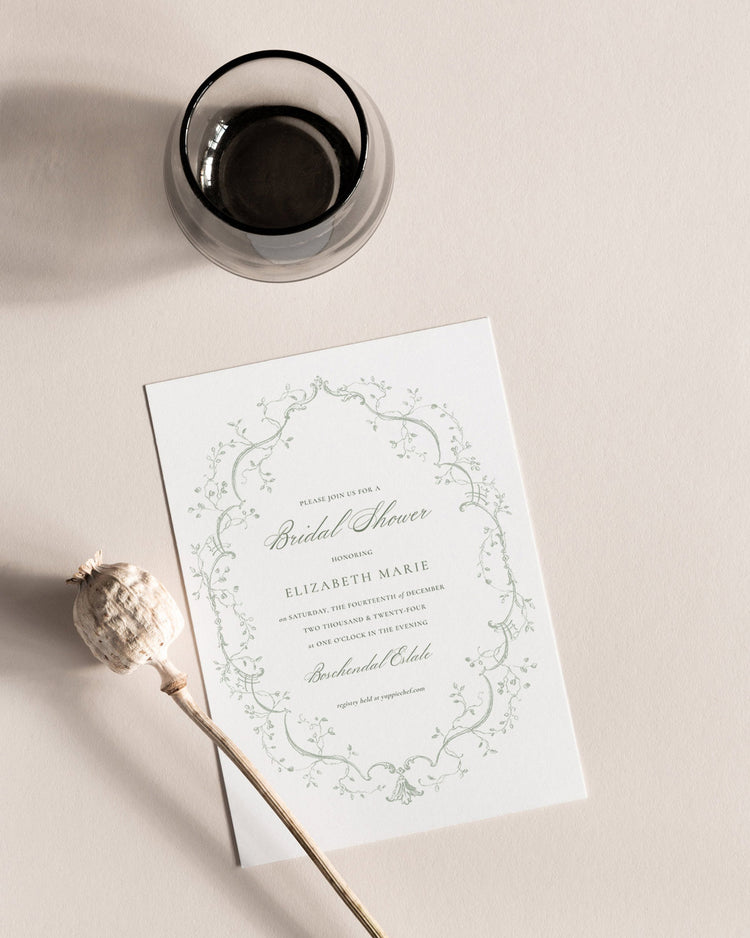 Bridgerton Bridal Shower Invite