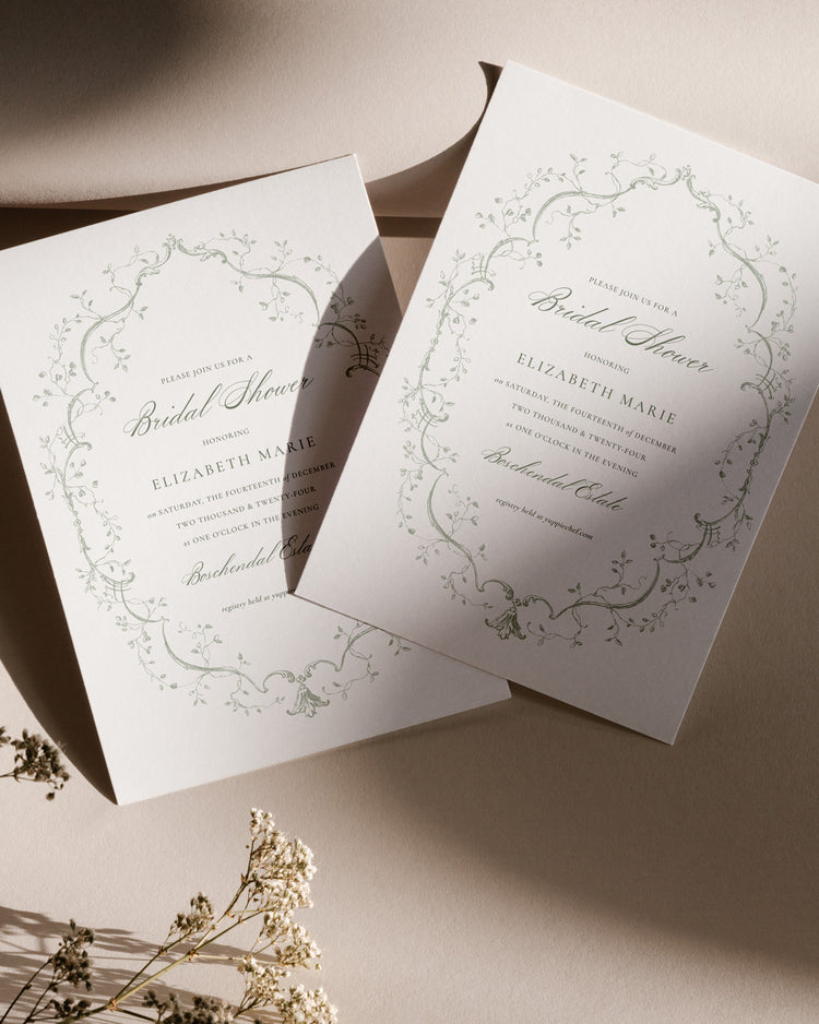 Bridgerton Bridal Shower Invite