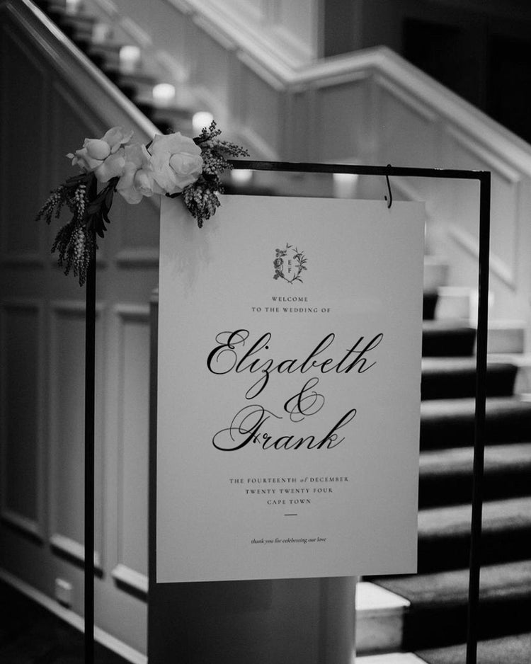 The Bridgerton Welcome Sign