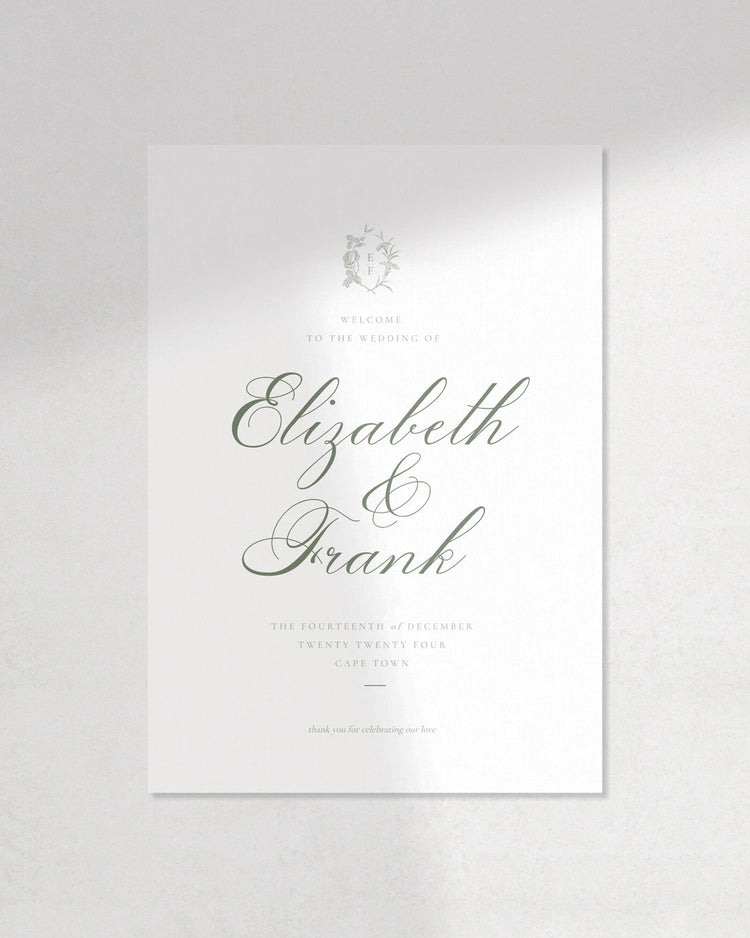 The Bridgerton Welcome Sign