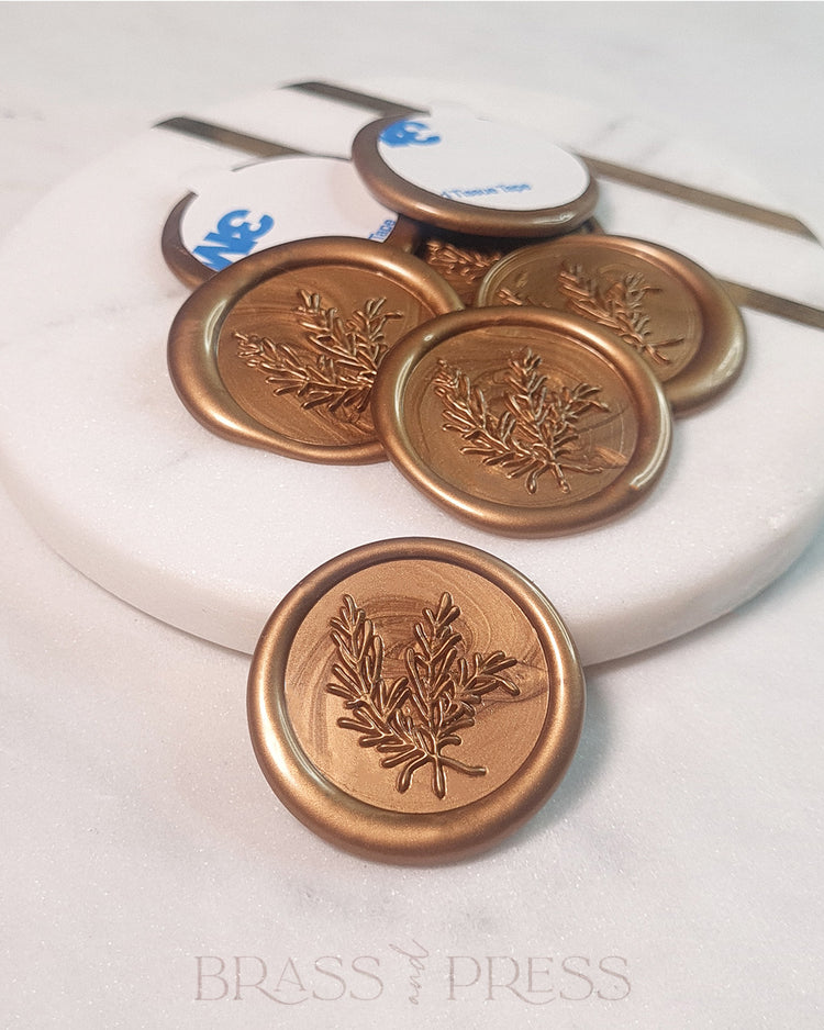 50 Rosemary Wax Seals