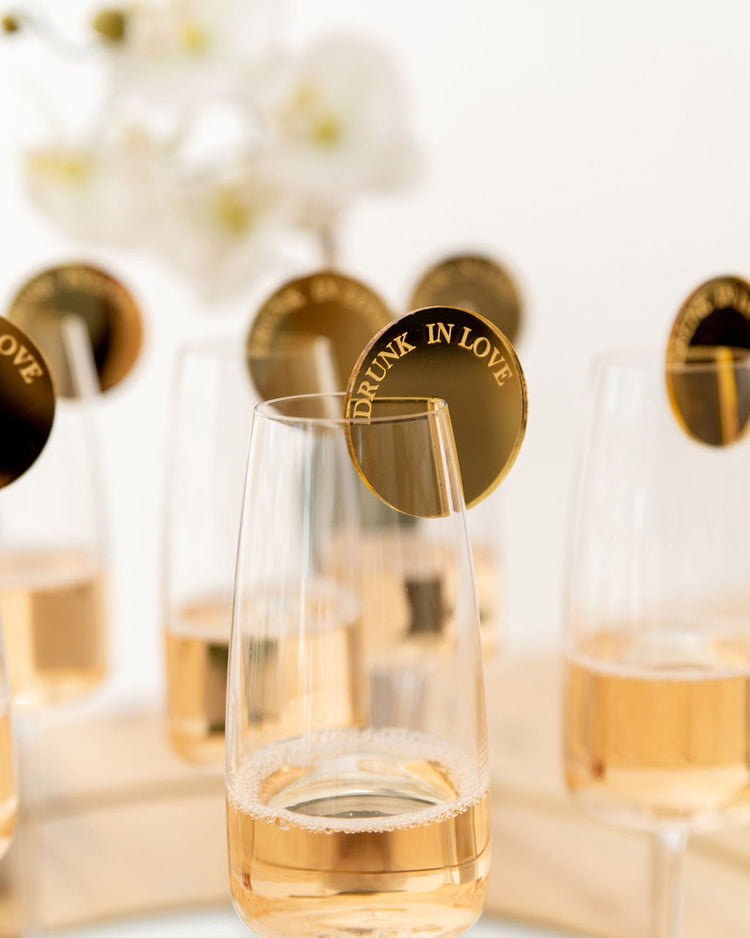 10 Personalised Drink Tags