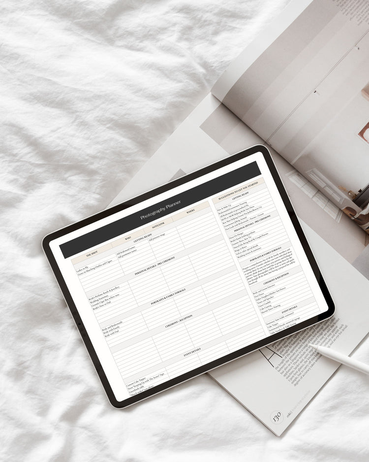 The Digital Wedding Planner