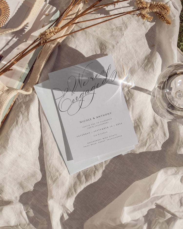 Lile Engagement Party Invite