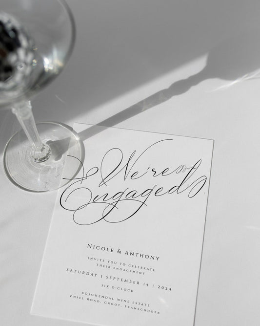 Lile Engagement Party Invite
