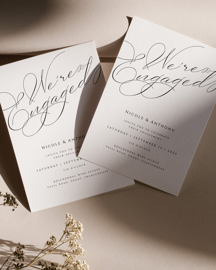 Lile Engagement Party Invite