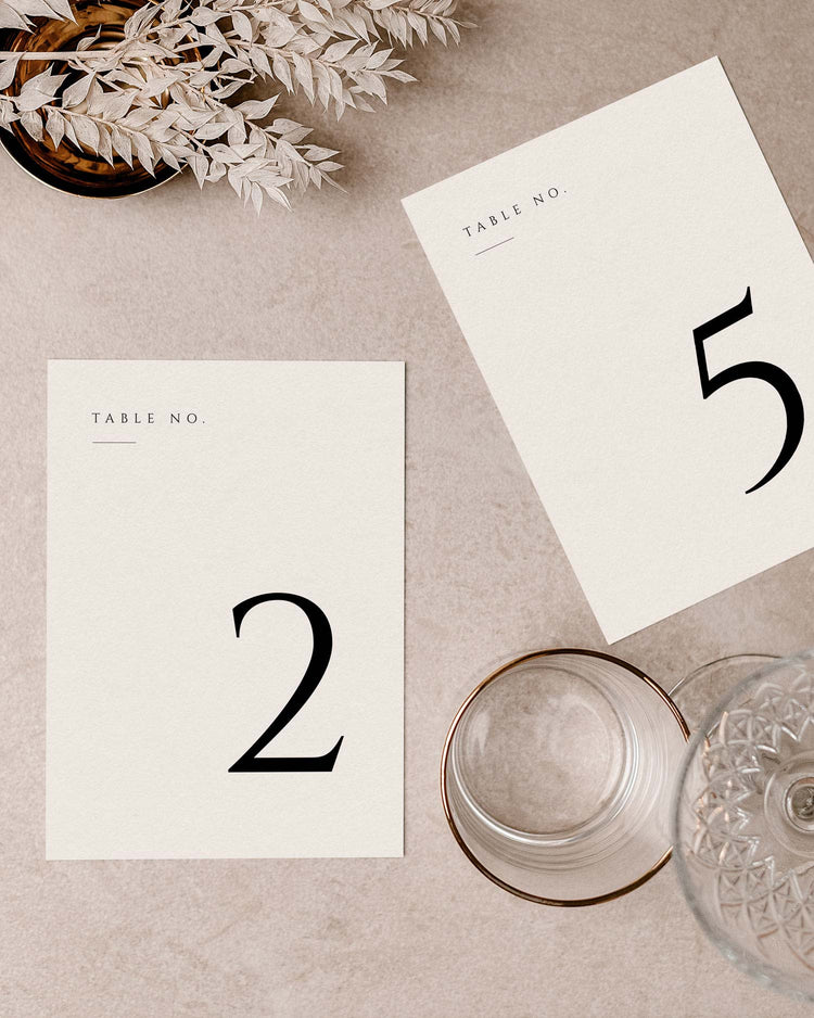The Lile Table Numbers