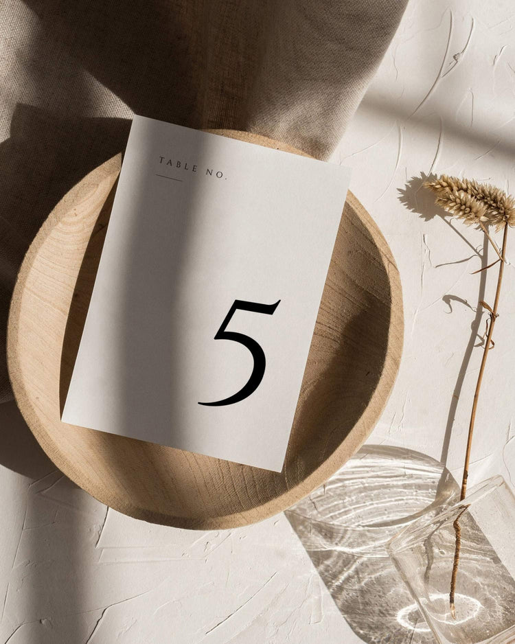 The Lile Table Numbers