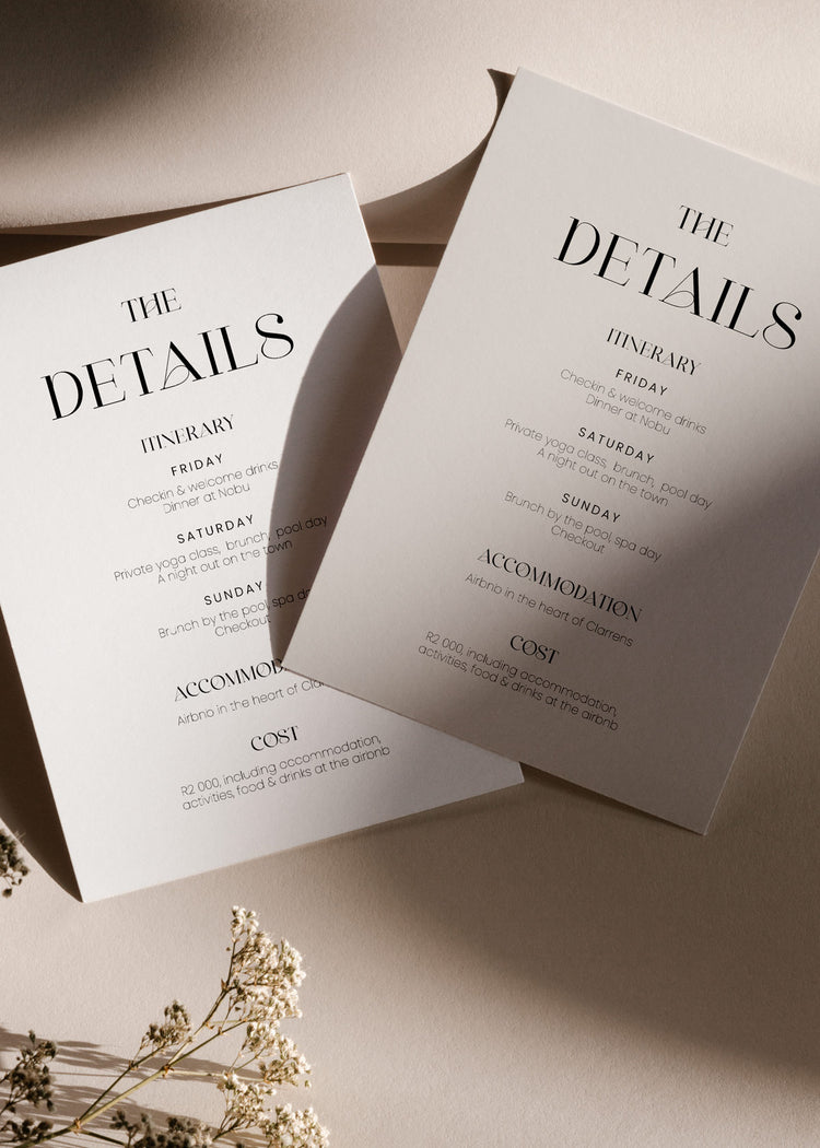 Maeve Bachelorette Invite