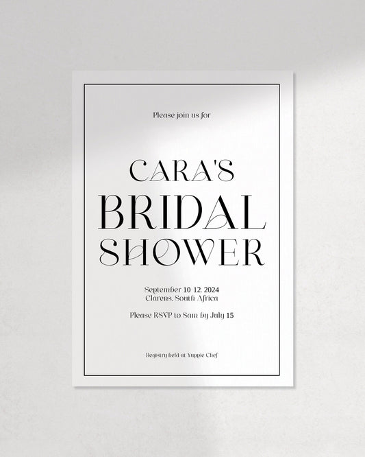 Maeve Bridal Shower Invite