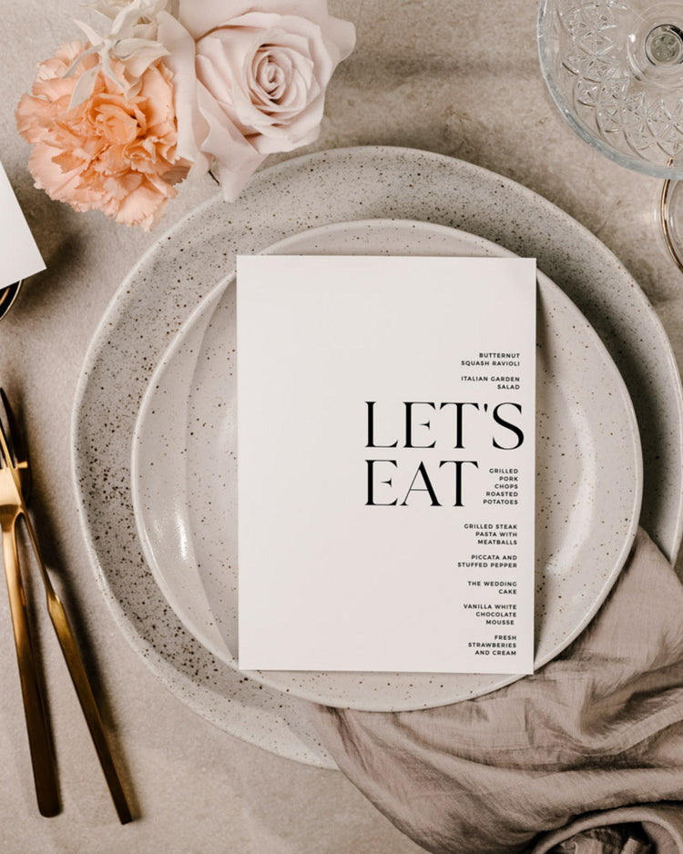 The Maeve Menu