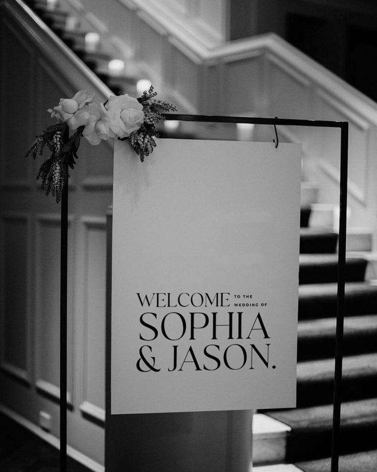 The Maeve Welcome Sign