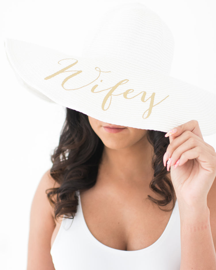 Personalised sun hats