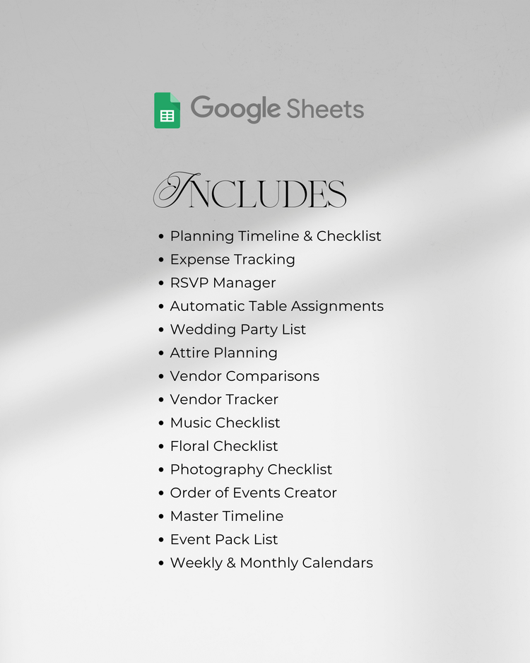 The Digital Wedding Planner