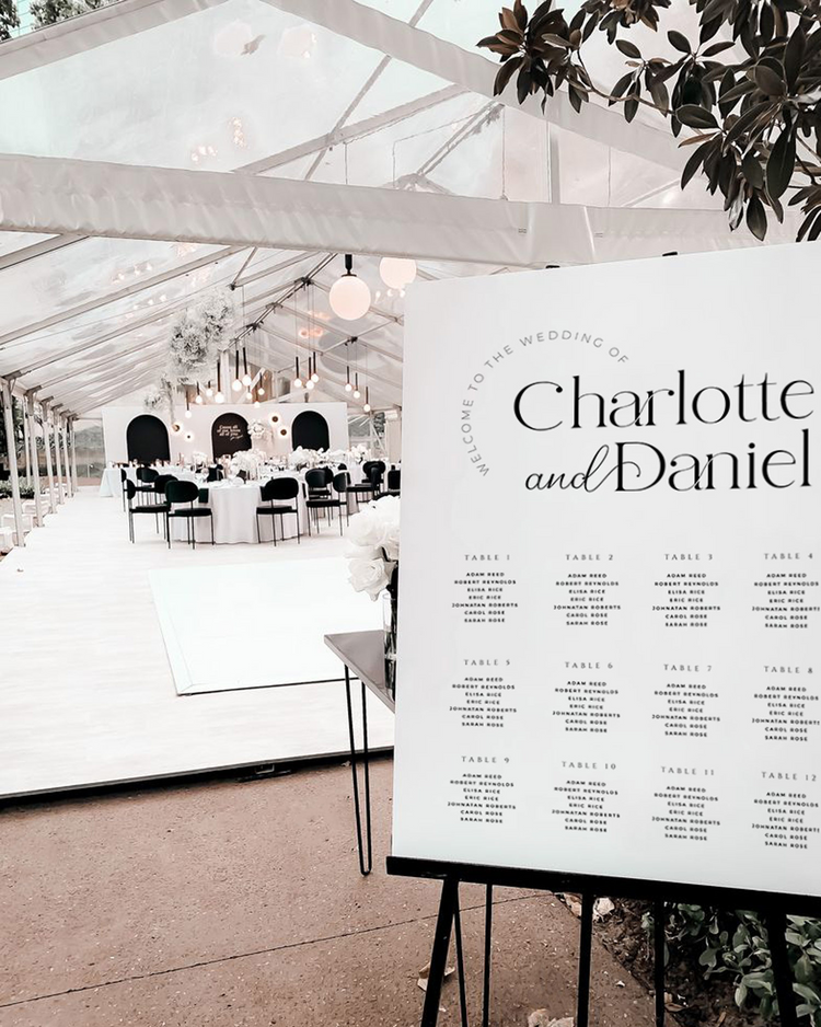 The Abigail Seating Chart