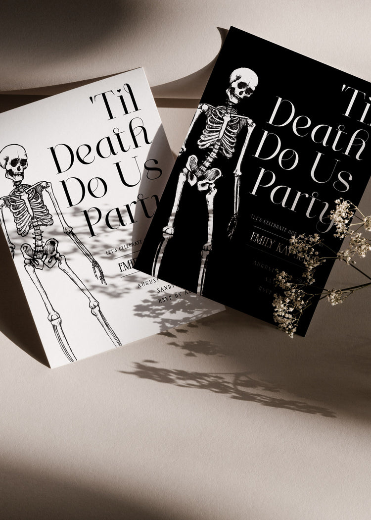 Til Death Do Us Party Invite