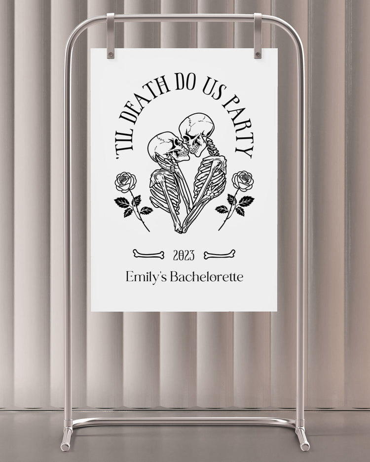 Til Death Do Us Party Sign
