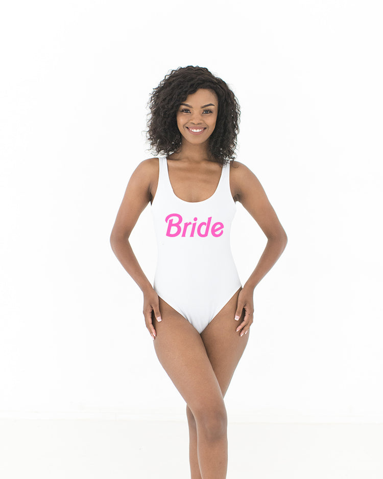 Barbie Themed Bride Swimsuit