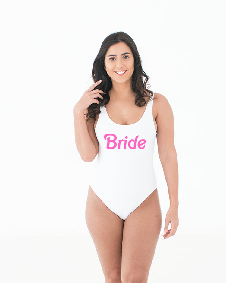 Barbie Themed Bride Swimsuit