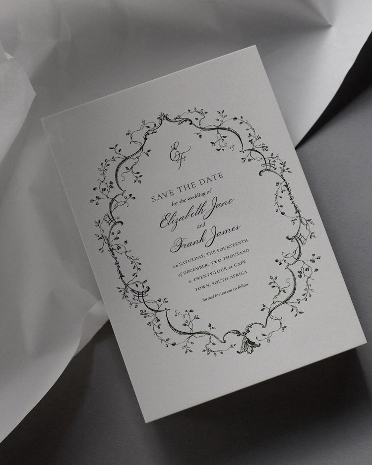 The Bridgerton Save The Date