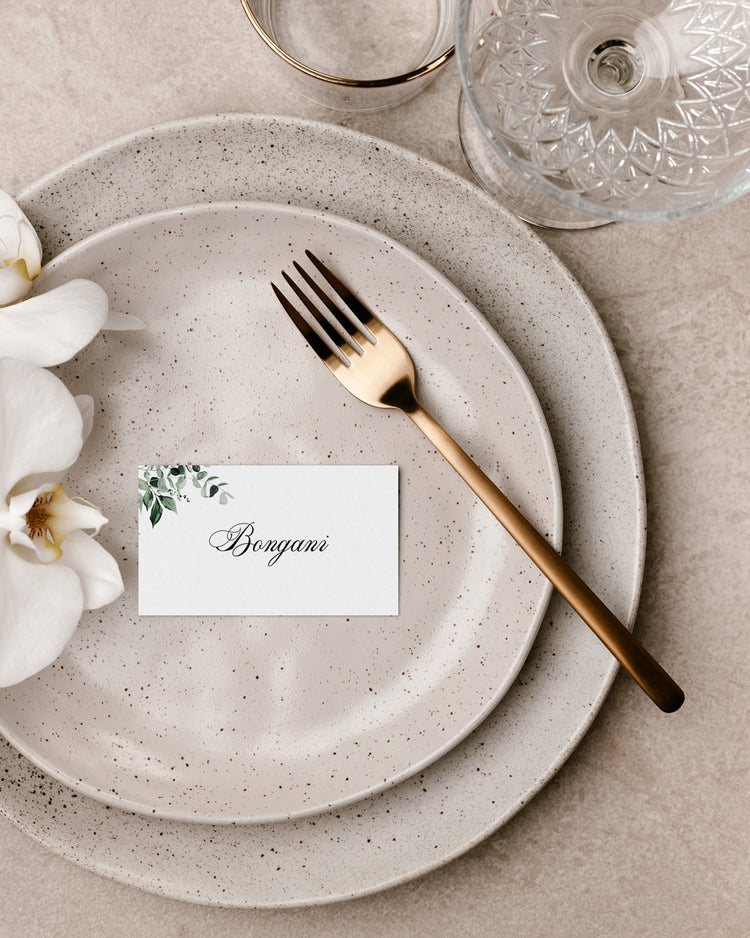 The Evergreen Name Card