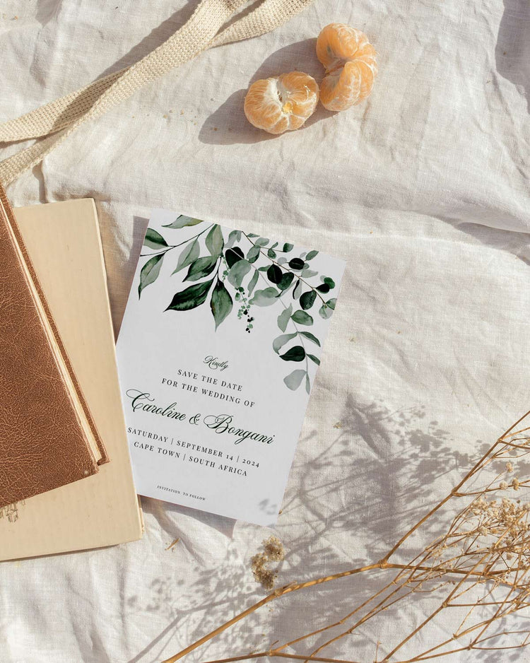The Evergreen Save The Date