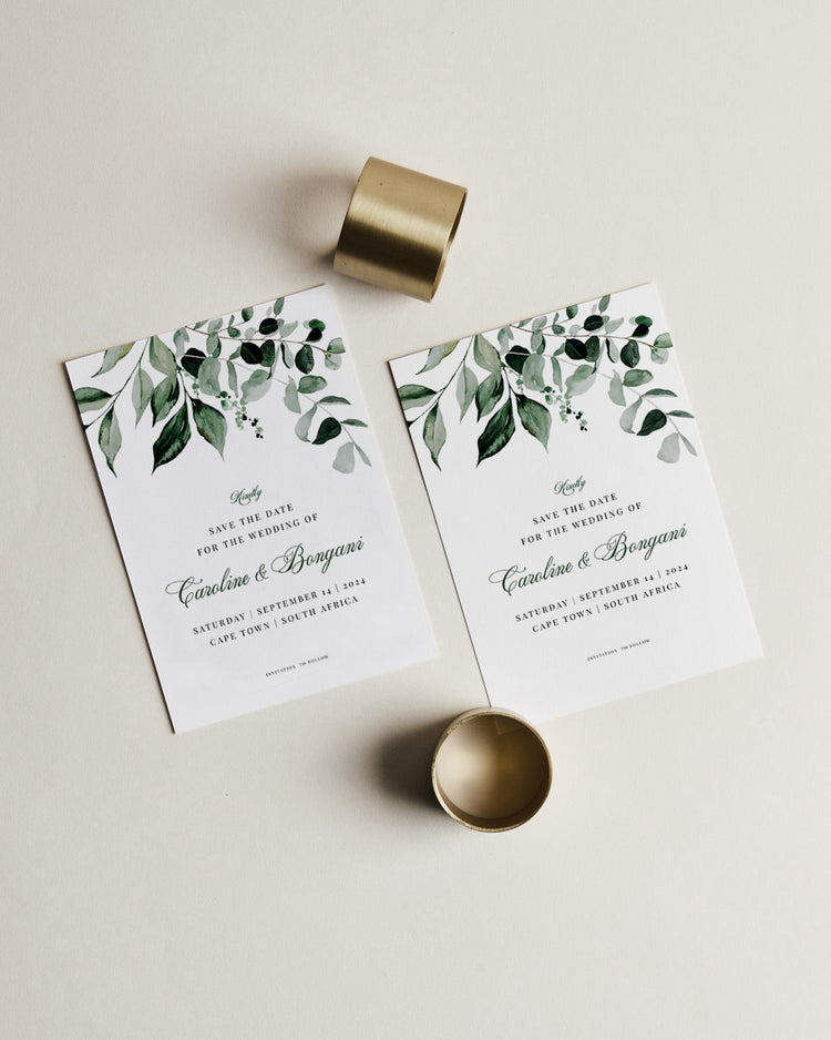 The Evergreen Save The Date
