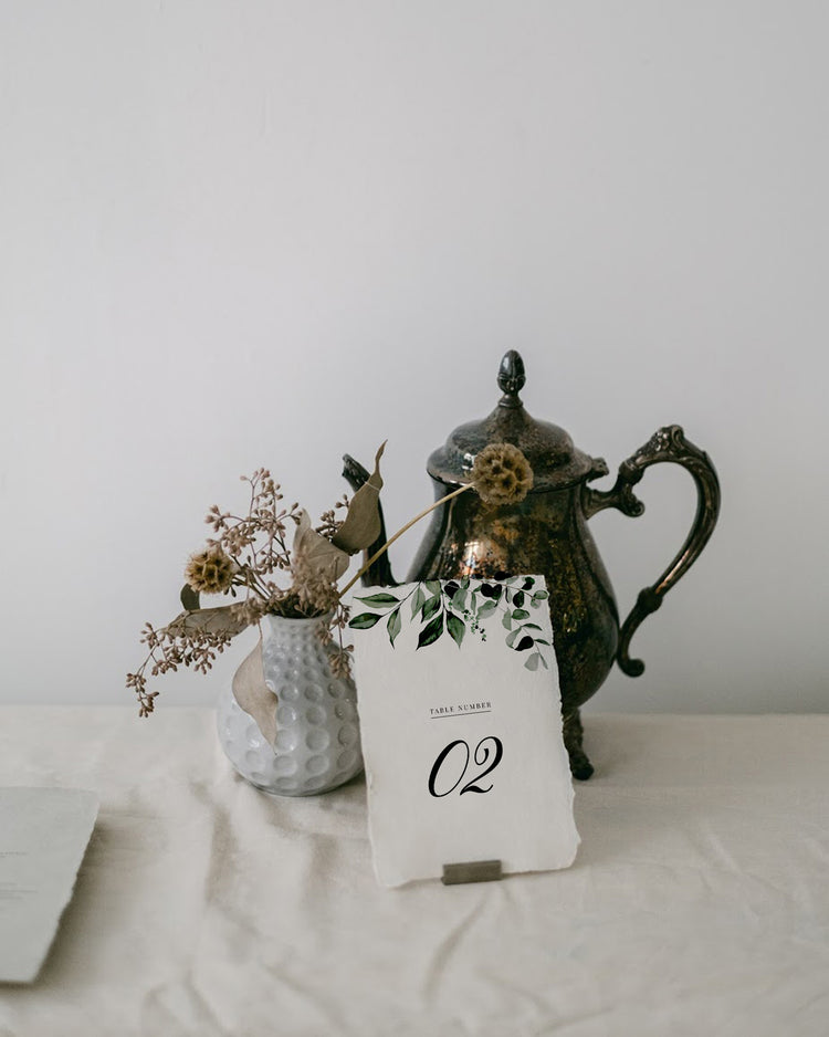 The Evergreen Table Numbers