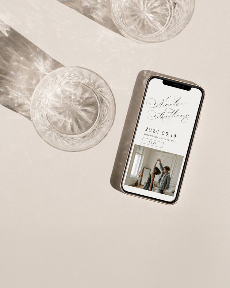 Lile DIY Wedding Website