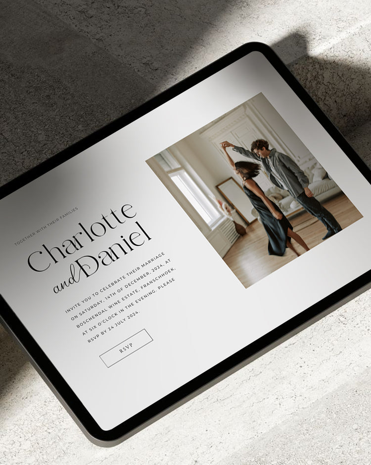 Abigail DIY Wedding Website