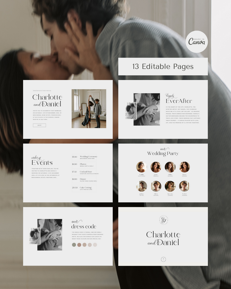 Abigail DIY Wedding Website