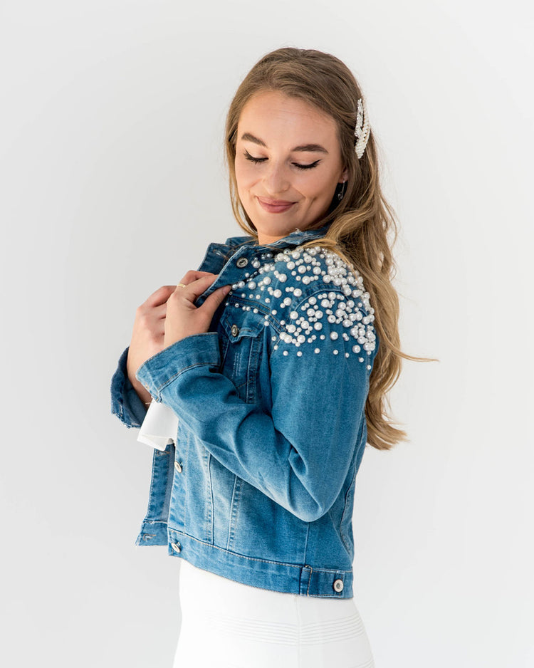 Pearl Denim Jacket
