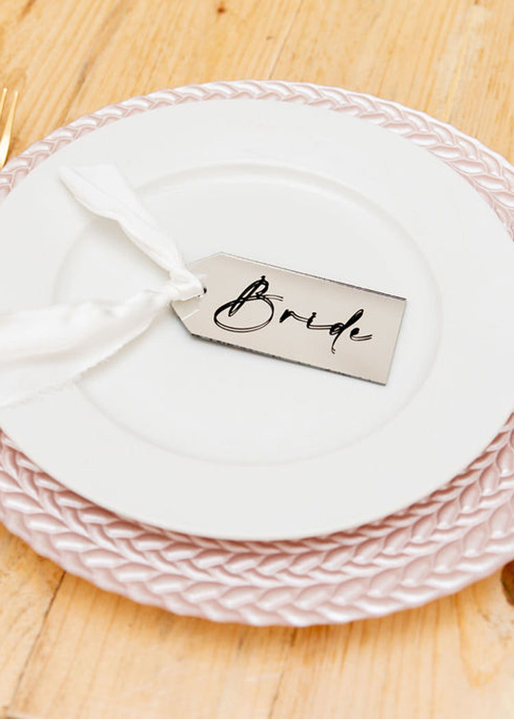 10 Personalised Name Tags