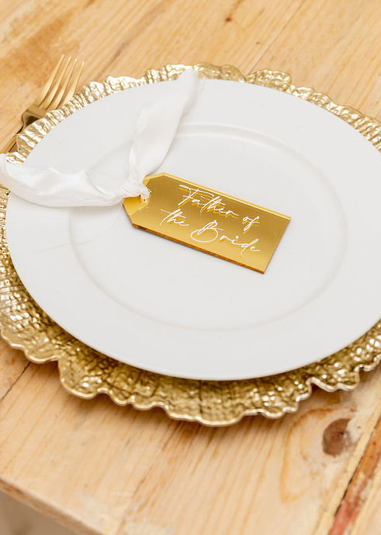 10 Personalised Name Tags