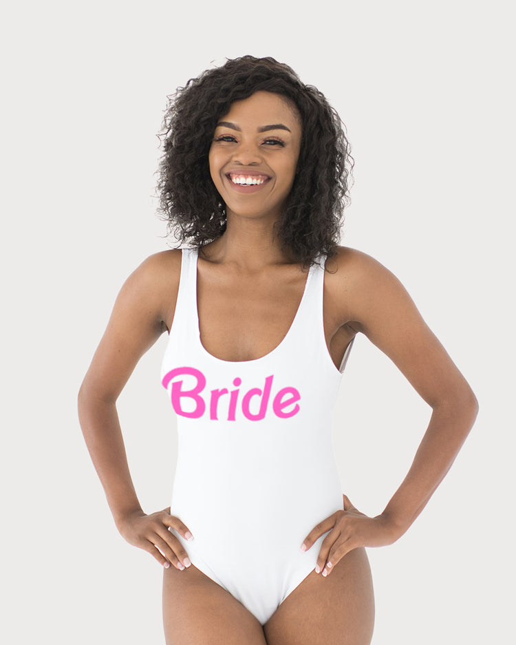 Barbie Themed Bride Swimsuit