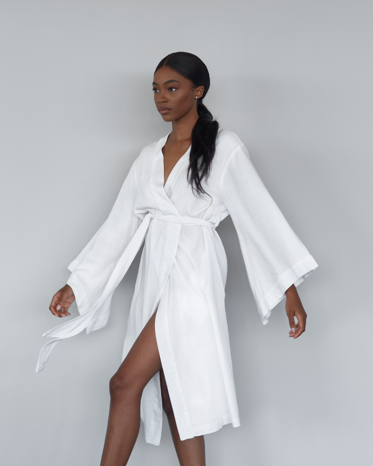 Linen Midi Le Robe