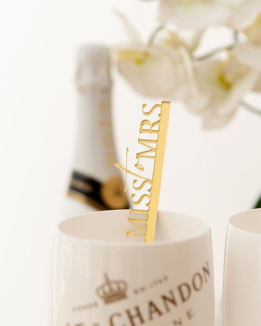 10 Personalised Drink Stirrers