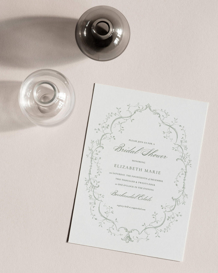 Bridgerton Bridal Shower Invite