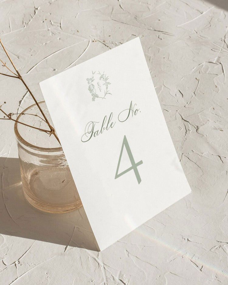 The Bridgerton Table Numbers