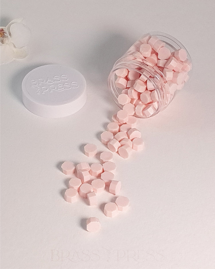 Soft Pink Wax Sealing Beads