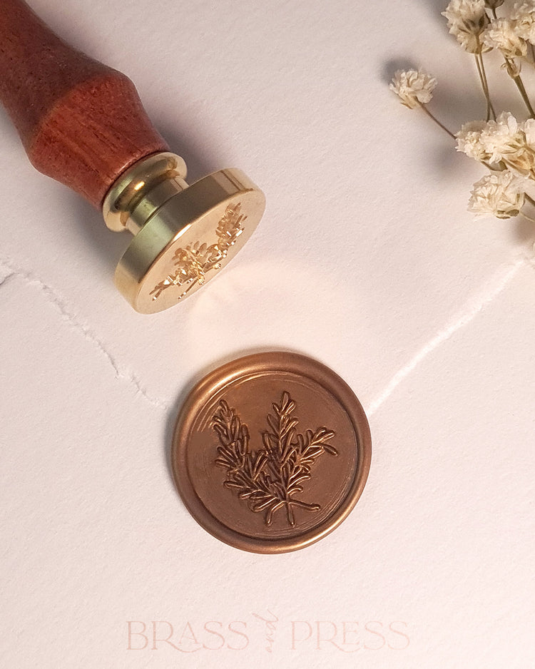 Rosemary Wax Stamp