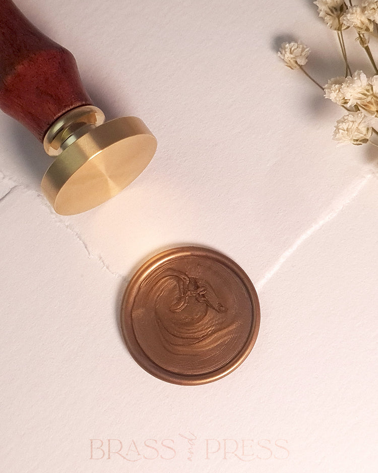 Round (Blank) Wax Stamp