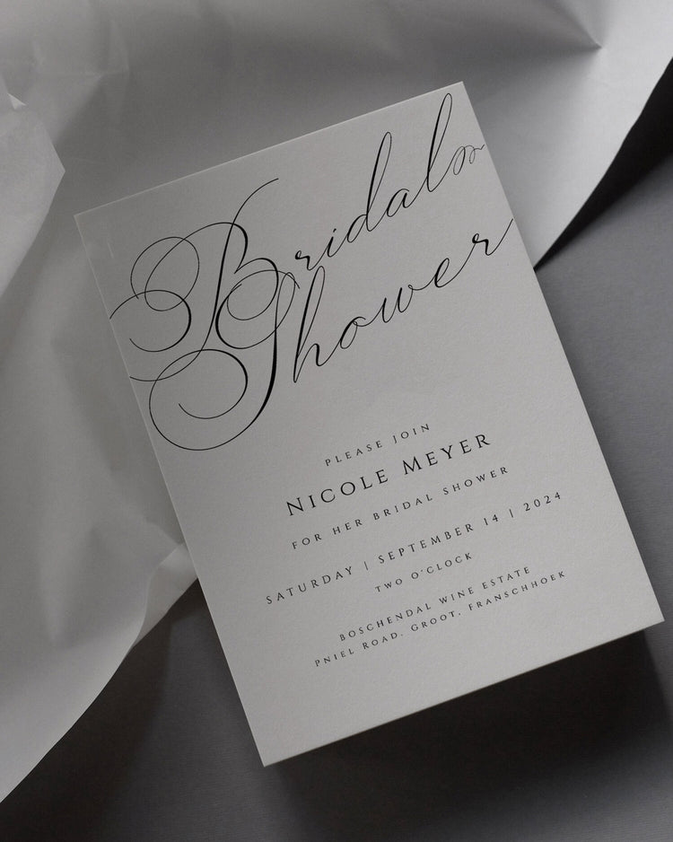 Lile Bridal Shower Invite