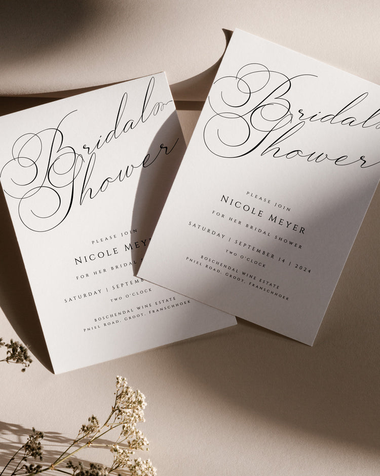 Lile Bridal Shower Invite