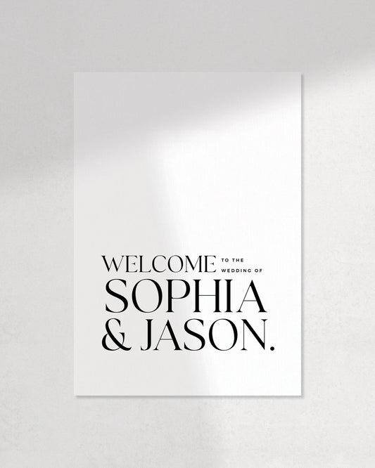 The Maeve Welcome Sign