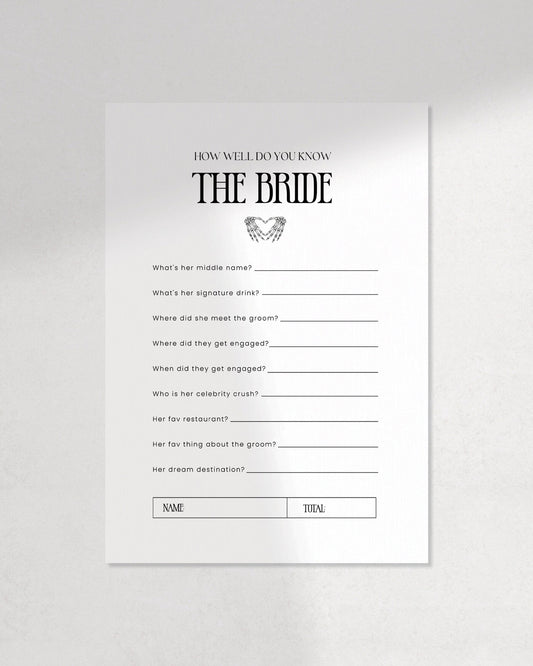 Til Death Do Us Party Game set